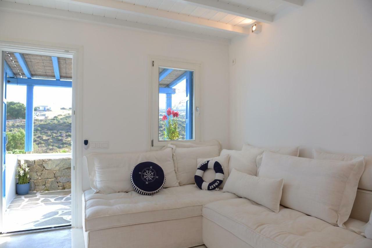 Luxury White Maisonette Kalafatis Extérieur photo