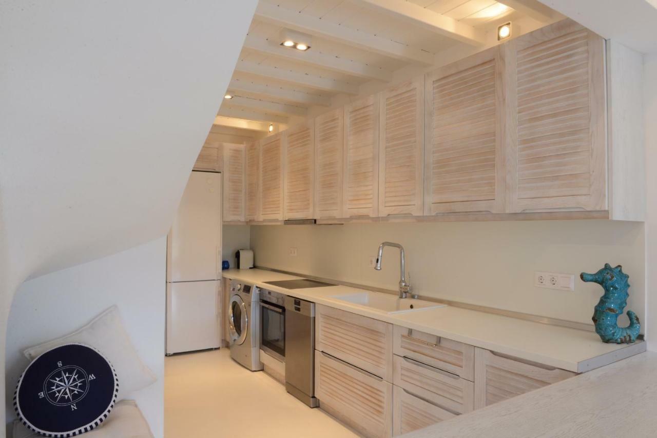 Luxury White Maisonette Kalafatis Extérieur photo