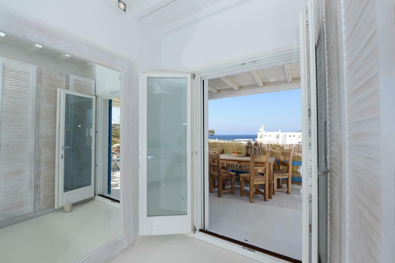 Luxury White Maisonette Kalafatis Extérieur photo