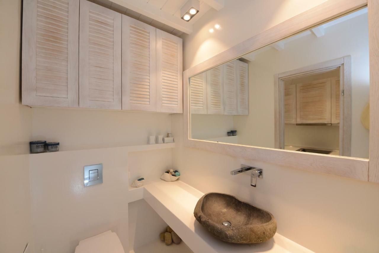Luxury White Maisonette Kalafatis Extérieur photo