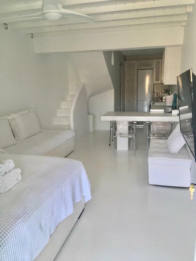 Luxury White Maisonette Kalafatis Extérieur photo